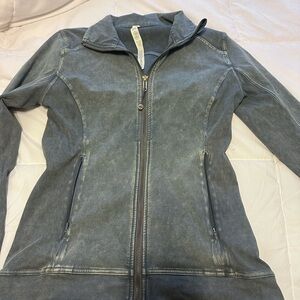 lululemon athletica blue  Zip-Up Utility Jacket